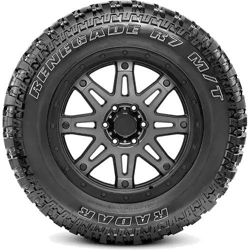 35x12.50R17LT Radar Renegade R7 M/T 125Q Load Range E White Letter Tire
