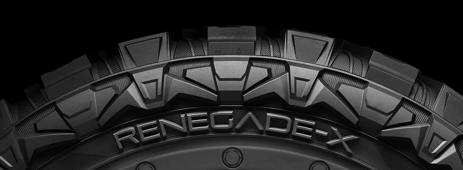 LT265/75R16 Radar Renegade X 123/120Q LRE Black Wall Tire