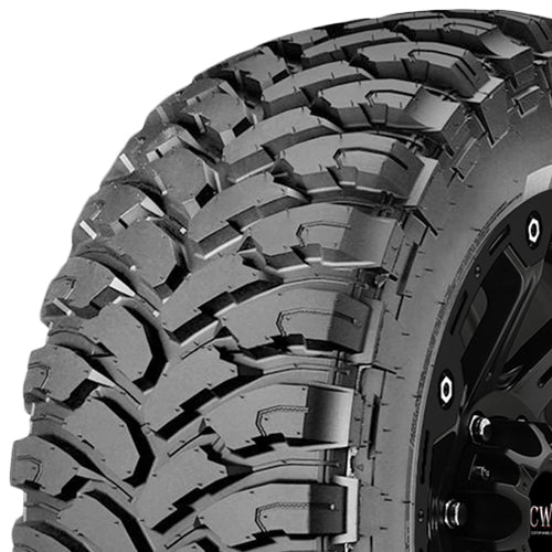 (QTY 4) 33x12.50R20 RBP Repulsor M/T 114Q LRE Black Wall Tires