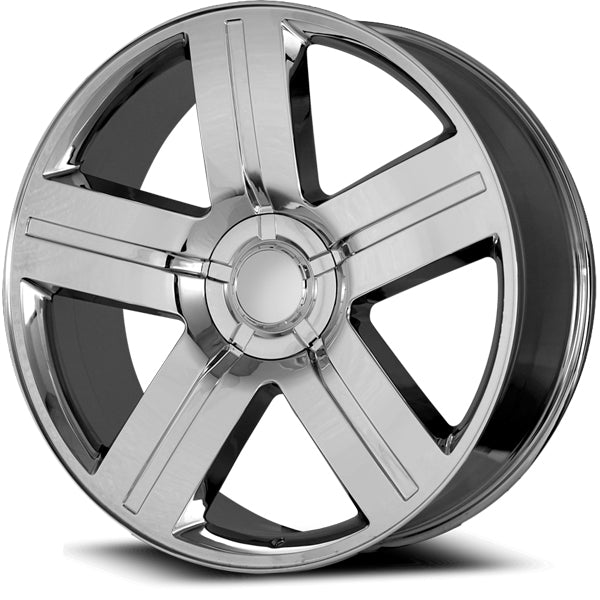 Eclipse Replicas 258 Texas Edition 22x9 6x5.5" +30mm Chrome Wheel Rim 22" Inch