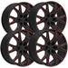 Eclipse Replicas 368 Y-Spoke REP368-22985BWR