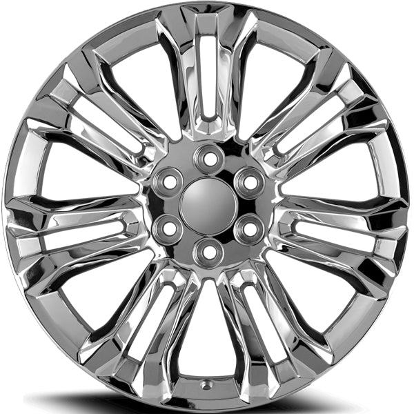 Replica PR205 CK159 24x10 6x5.5" +24mm Chrome Wheel Rim 24" Inch