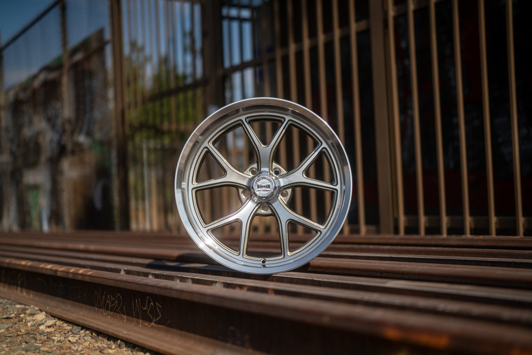 Staggered-Ridler 661 20x8.5,20x10 5x5" 0mm Gunmetal Wheels Rims