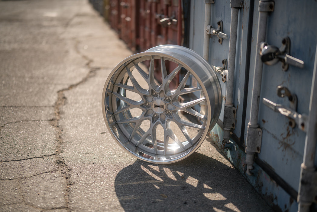 Ridler 681 22x9 5x4.75" +0mm Brushed Wheel Rim 22" Inch