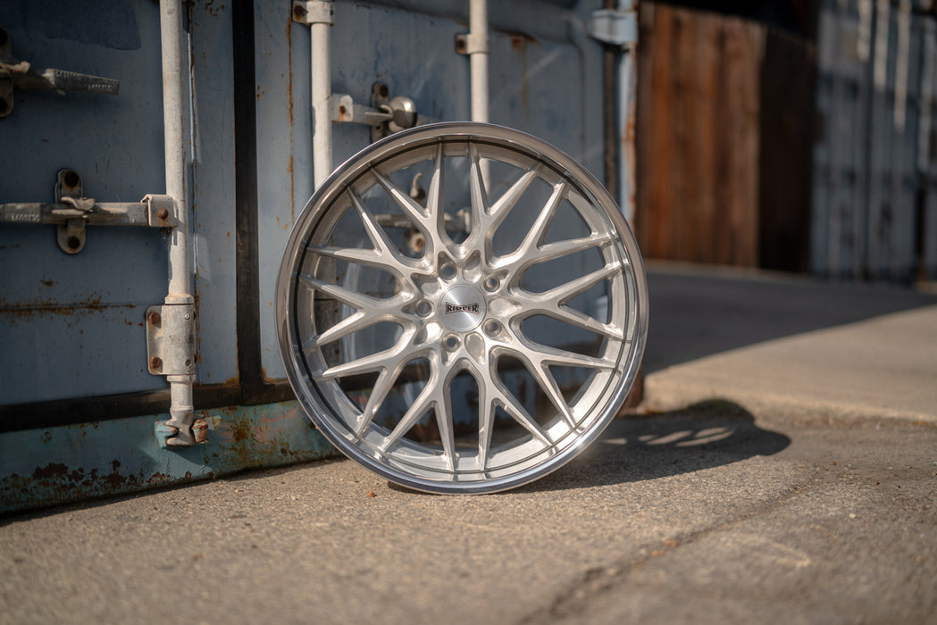 Ridler 681 22x10.5 5x5" +10mm Brushed Wheel Rim 22" Inch