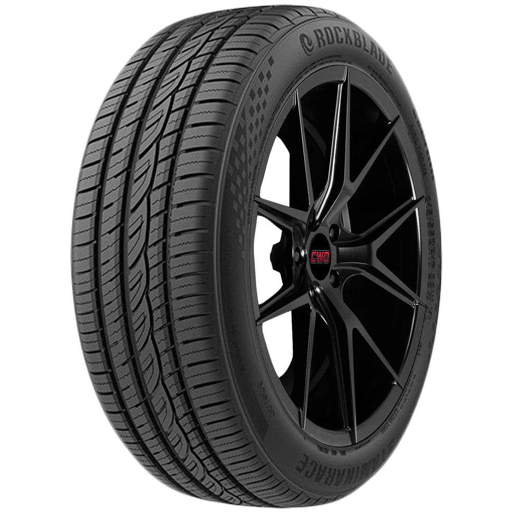 215/55ZR17 RockBlade StaminaRace 98W XL Black Wall Tire — CWO