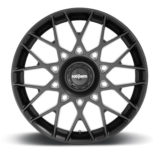 Rotiform R165 BLQ-C 19x8.5 5x112/5x120 +35mm Matte Black Wheel Rim 19" Inch