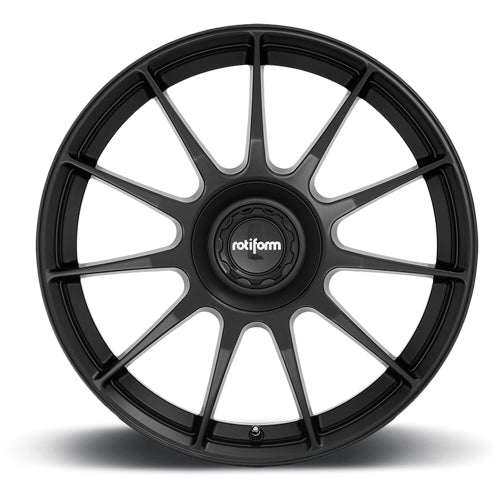 Rotiform R168 DTM 20x10 5x112/5x120 +40mm Satin Black Wheel Rim 20" Inch
