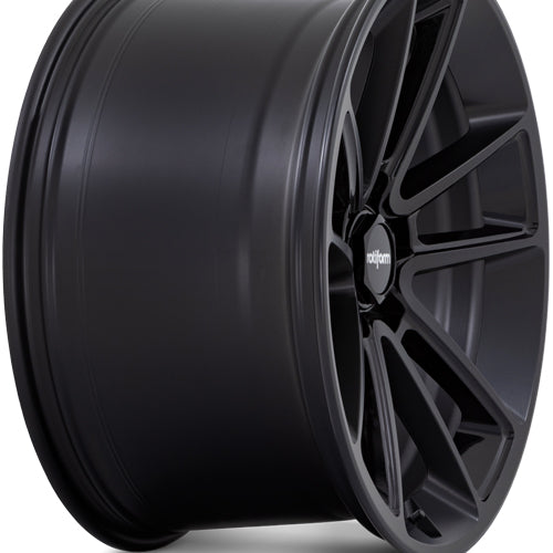 Staggered-Rotiform R194 BTL 21x9,21x10.5 5x120 15mm Matte Black Wheels Rims