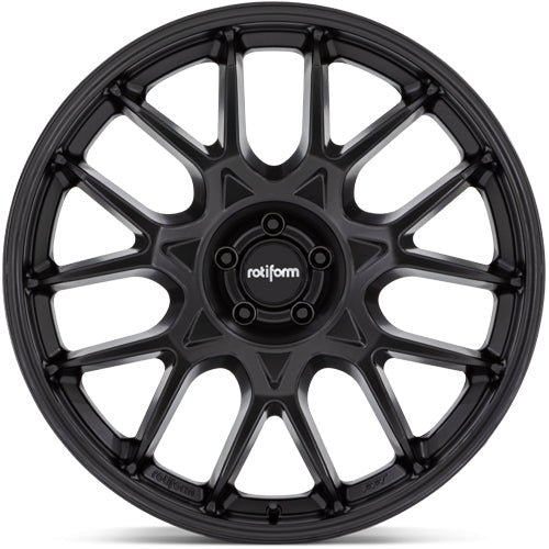 Rotiform R195 ZWS 22x12 5x112 +35mm Matte Black Wheel Rim 22" Inch
