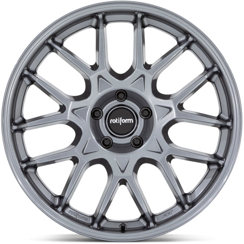 Rotiform R196 ZWS 21x9 5x112 +27mm Gunmetal Wheel Rim 21" Inch