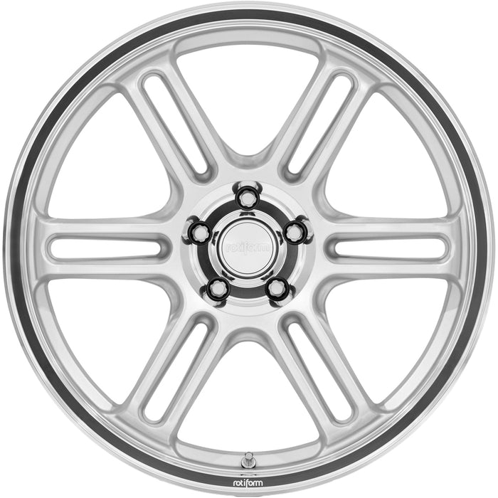 (Set of 4) Rotiform RC209 RPS 19x8.5 5x100 +35mm Silver Wheels Rims 19" Inch