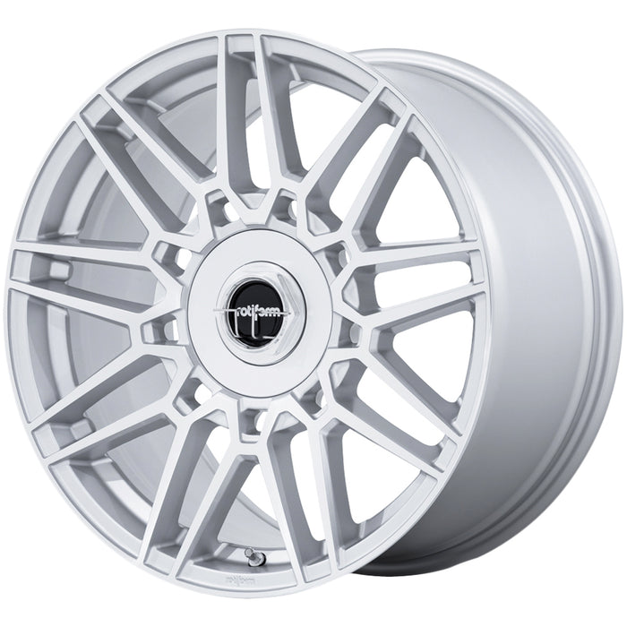 Rotiform RC215 TDX 20x10.5 5x112 +30mm Silver/Machined Wheel Rim 20" Inch