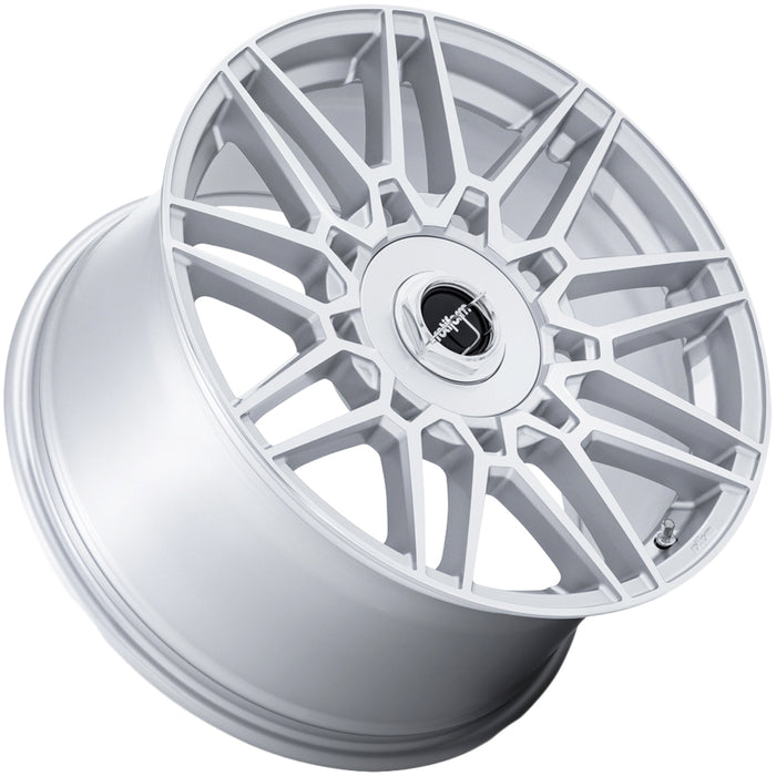 Rotiform RC215 TDX 20x10.5 5x4.5" +40mm Silver/Machined Wheel Rim 20" Inch