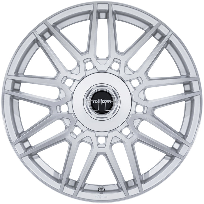 Rotiform RC215 TDX 19x9.5 5x4.5" +38mm Silver/Machined Wheel Rim 19" Inch