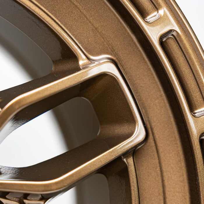 (Set of 5) RTR Evo 6 17x9 6x5.5" +0mm Bronze Wheels Rims 17" Inch