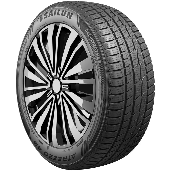255/40R19 Sailun Atrezzo 4S 100V XL Black Wall Tire