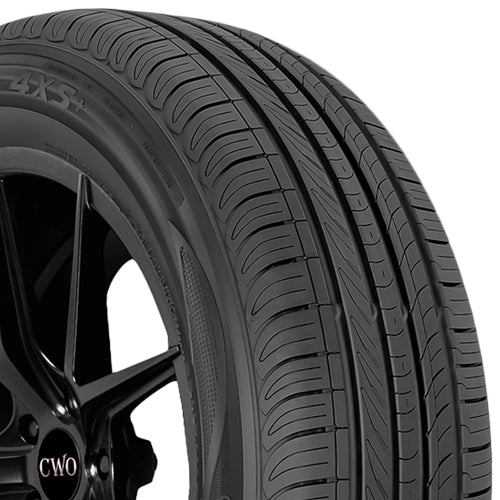 (QTY 2) P225/60R17 Multi-Mile Solar 4XS+ 98H SL Black Wall Tires