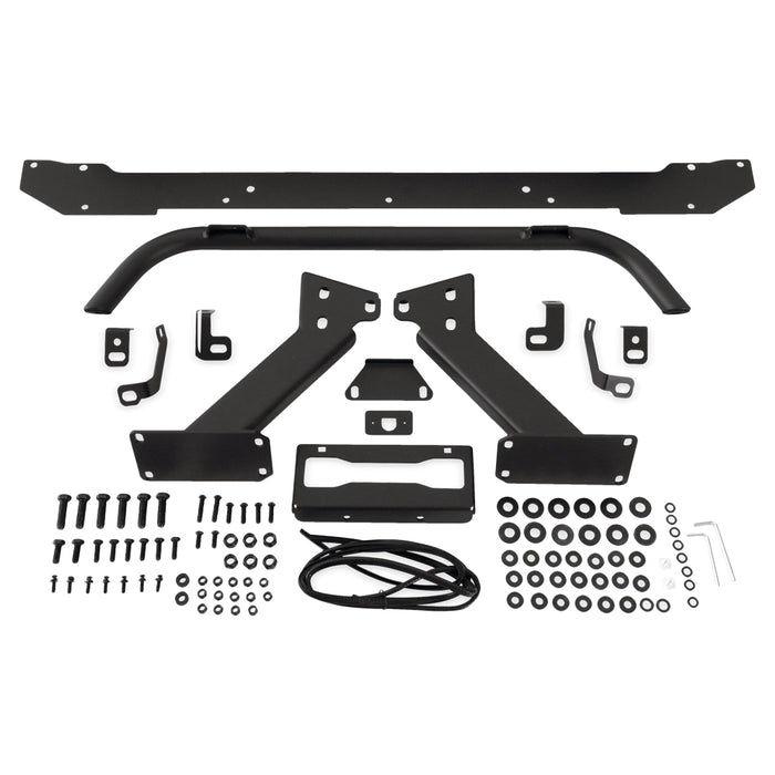 Body Armor 4x4 Hiline Front Winch Bumper Fits 2018-2022 Subaru Crosstrek