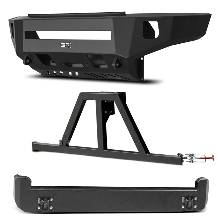 Body Armor 4x4 Front/Rear Pro Series Bumpers w/Tire Carrier TC-19341-2961-5293