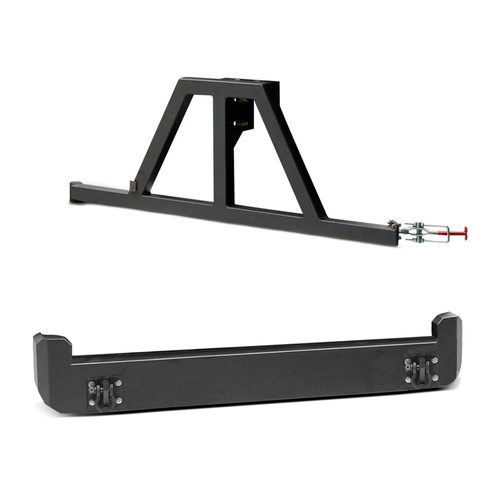 Body Armor 4x4 Pro Series Rear Bumper w/Tire Carrier TC-2961-5293