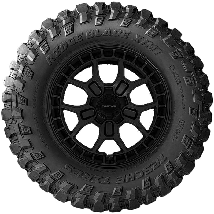 LT275/70R18 Tesche Ridge Blade X/MT 128/125Q LRF Black Wall Tire