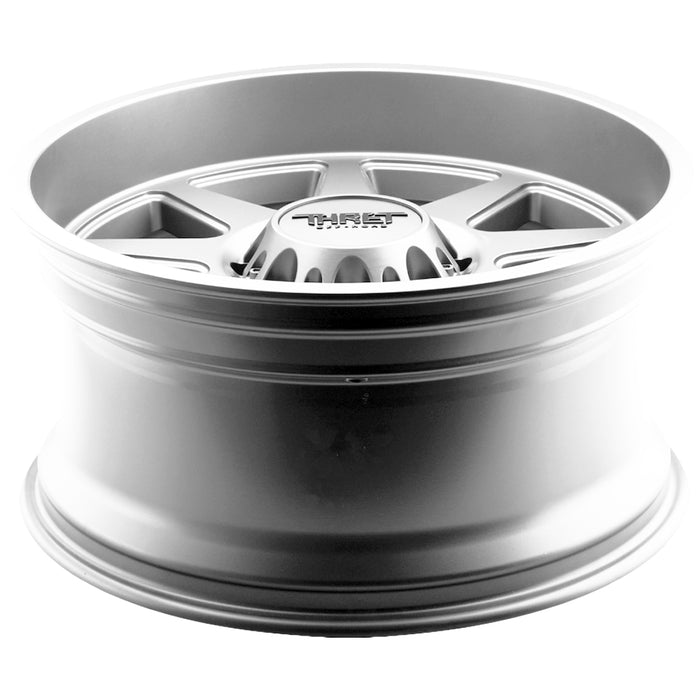 (Set of 4) Thret Off-Road 705 Flood 20x10 8x6.5" +0mm Silver Wheels Rims