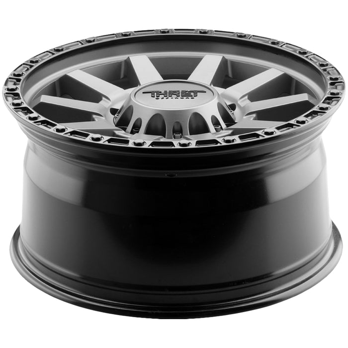 (Set of 4) Thret Off-Road 706 Freeze 18x9 8x170 +18mm Gunmetal Wheels Rims