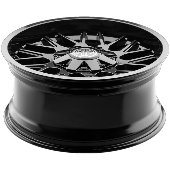 (Set of 4) Thret 803 Revolver 18x9 8x6.5"/8x170 +18mm Gloss Black Wheels Rims
