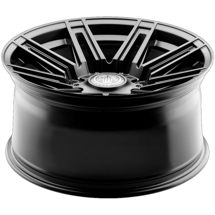 (Set of 5) Thret 805 Dropzone 20x10 5x5"/5x5.5" -21mm Satin Black Wheels Rims