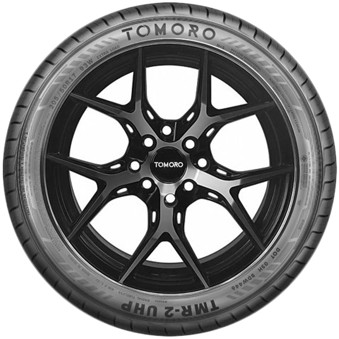 (QTY 2) 235/40R19 Tomoro TMR-2 UHP 96W XL Black Wall Tires