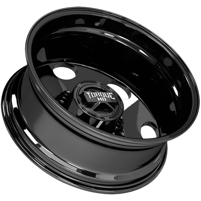 Set of 4-20" Inch Torque HD TW612F Revolver 10x225 Satin Black Wheels Rims