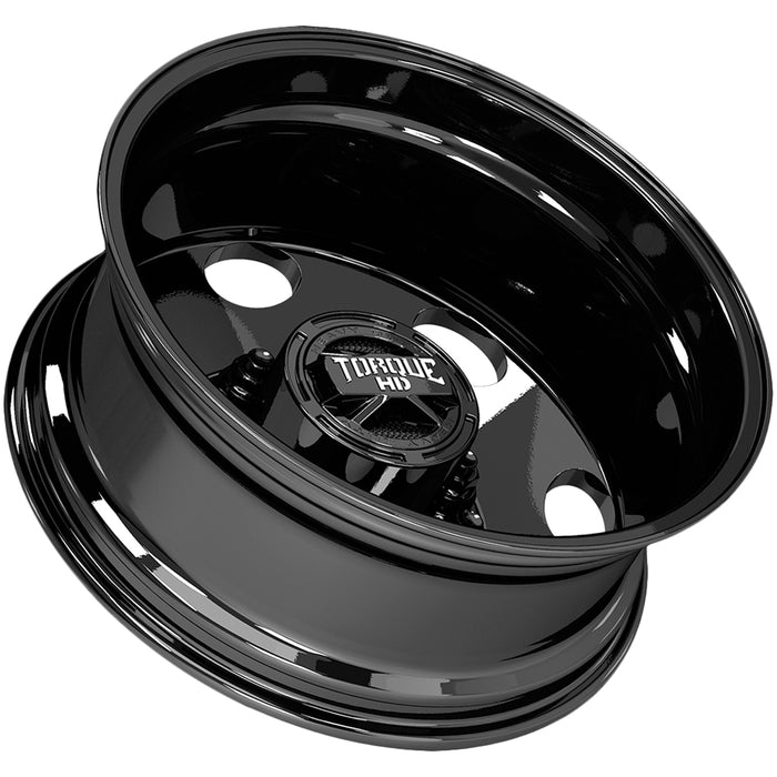 Set of 4-20" Inch Torque HD TW612F Revolver 10x225 Satin Black Wheels Rims