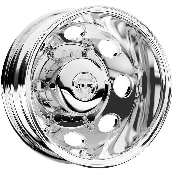 Set of 4-16" Inch Torque TW512C Revolver Dually 6x180 Polished Wheels Rims