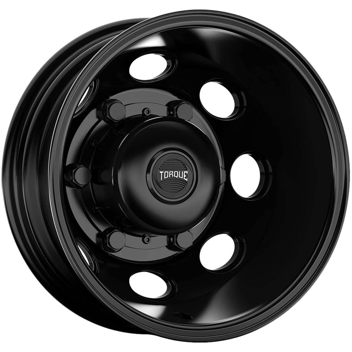 Set of 4-16" Inch Torque TW512C Revolver Dually 6x205 Satin Black Wheels Rims