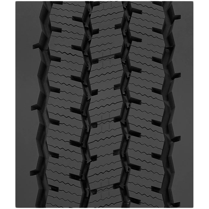 225/70R19.5 Toyo M671A 128/126N LRG Black Wall Tire