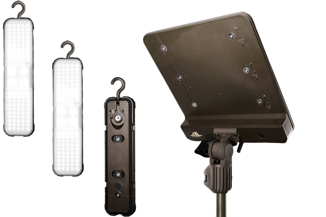 Tuff Stuff Overland Titan 12" Solar Freestanding Light