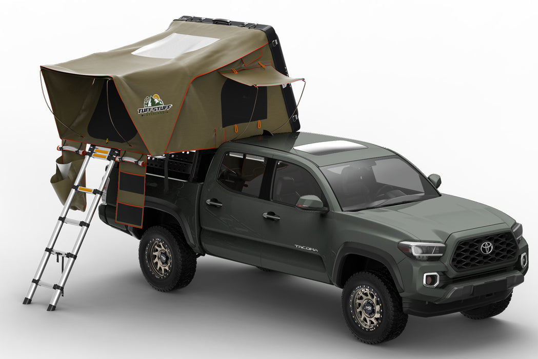 Tuff Stuff Alpha Ii Hard Top Side Open Tent, Black, 2 Person TS-RTT-CS2-BK