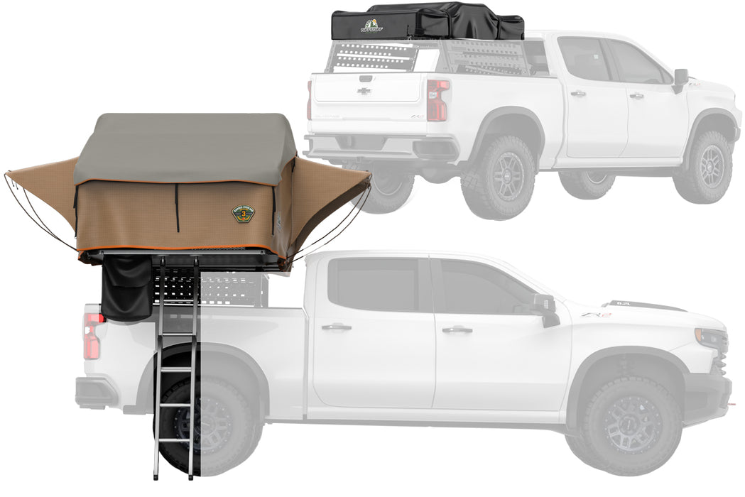 Tuff Stuff Ranger Overland Roof Top Tent, 3 Person, 65" TS-RTT-RAN-65