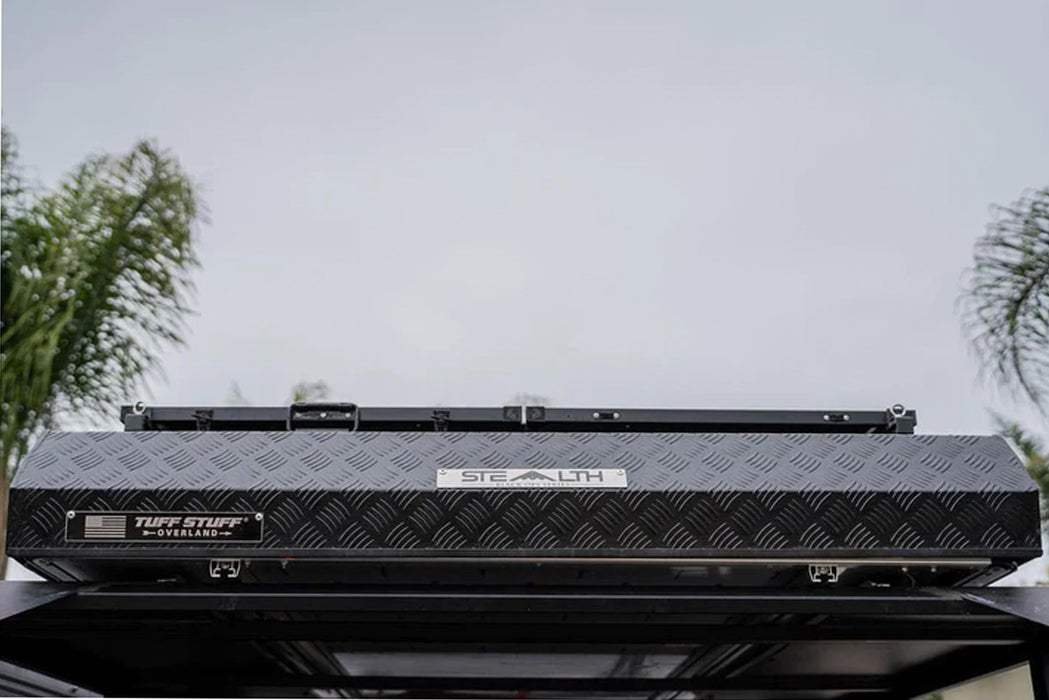 Tuff Stuff Overland Stealth Black Ops Series Aluminum Shell Rtt, Black