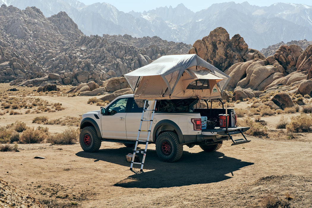 Tuff Stuff Overland Roof Top Tent Truck Bed Rack, Adjustable, Powder Coated 51"