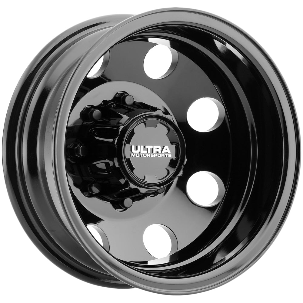 16in Rear Wheel Ultra Modular Dually Rear 16x6 8x170 -125mm Gloss Black Wheel Rim 16