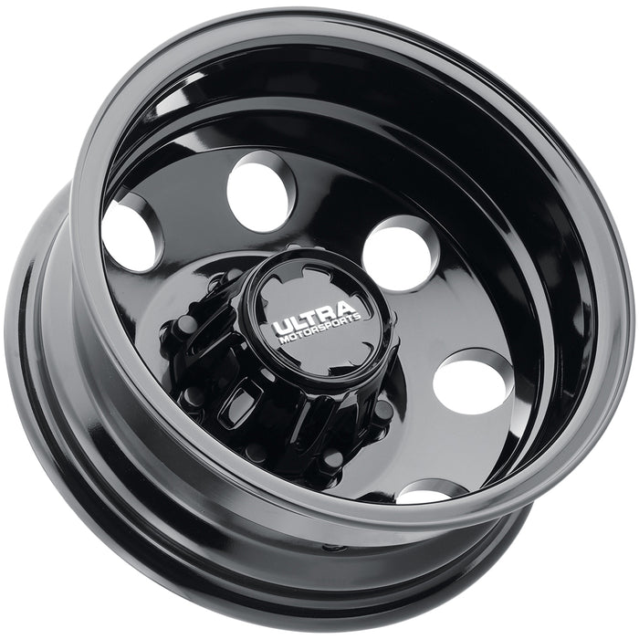 Set of 4-17" Inch Ultra Modular Dually 8x210 Gloss Black Wheels Rims