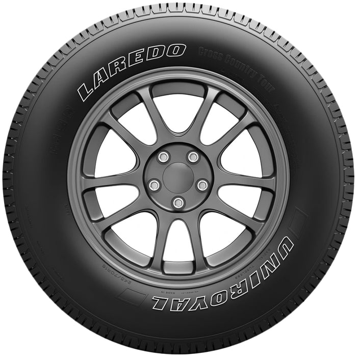 (QTY 2) 225/70R16 Uniroyal Laredo Cross Country Touring 101T SL Tires