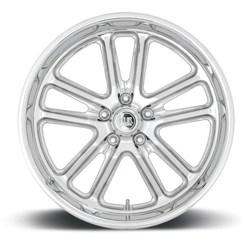 (Set of 4) Staggered-US Mags U131 Bullet 20x8,20x9.5 5x4.5" Chrome Wheels Rims