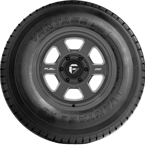 (QTY 4) LT275/70R18 Vantage HD 125/122S LRE Black Wall Tires