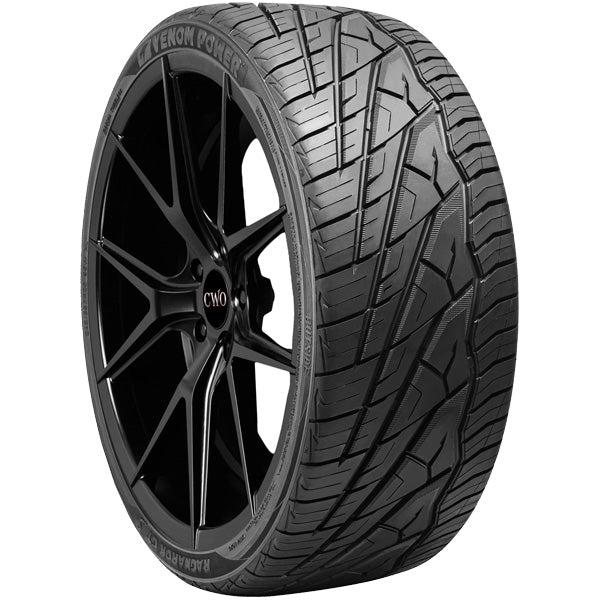305/45/R22 Venom Power Ragnarok GTS 118V XL Black Wall Tire