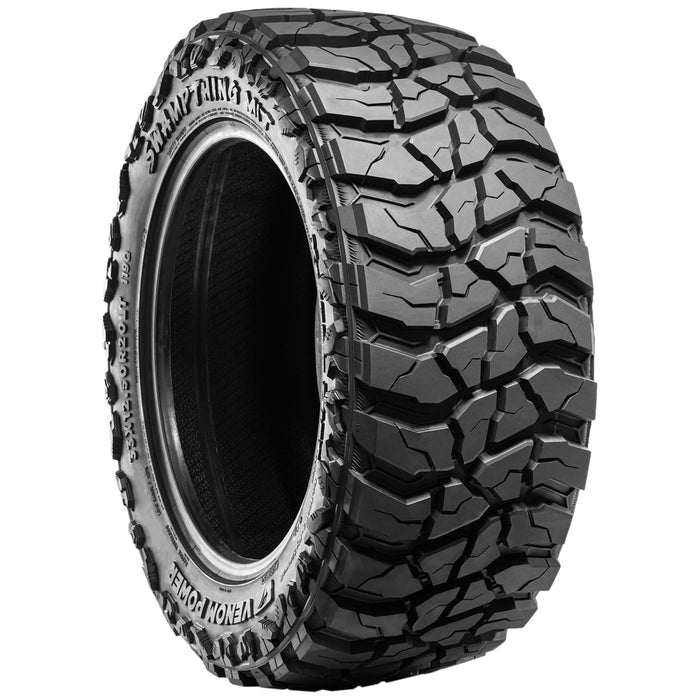 37x13.50R26LT Venom Power Swamp Thing M/T 117Q LRF Black Wall Tire