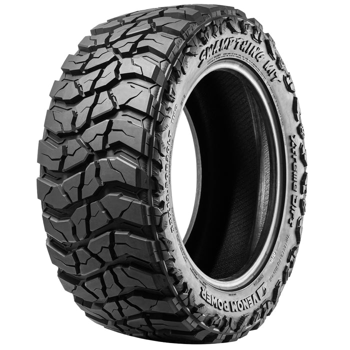 37x13.50R26LT Venom Power Swamp Thing M/T 117Q LRF Black Wall Tire