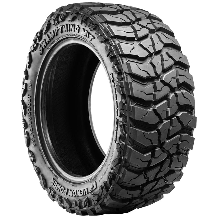 37x13.50R26LT Venom Power Swamp Thing M/T 117Q LRF Black Wall Tire
